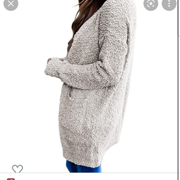 Oversized eyelash cardigan - Picture 3 of 6